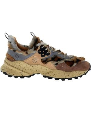 Flower Mountain Trainers - Brown