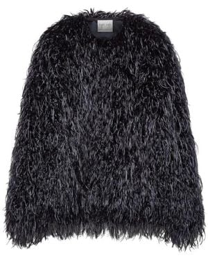forte_forte Faux Fur & Shearling Jackets - Black