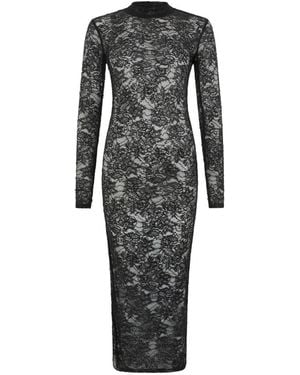 Philipp Plein Maxi Jurken - Grijs