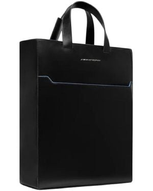 Piquadro Tote Bags - Black