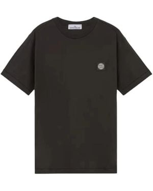 Stone Island T-Shirts - Black