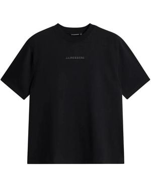 J.Lindeberg T-Shirts - Black