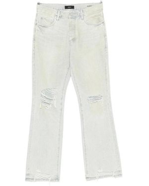 Purple Brand Straight Jeans - White