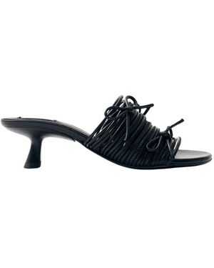 Alohas Viva Leren Sandalen - Zwart