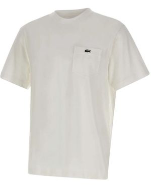 Lacoste T-Shirts - White