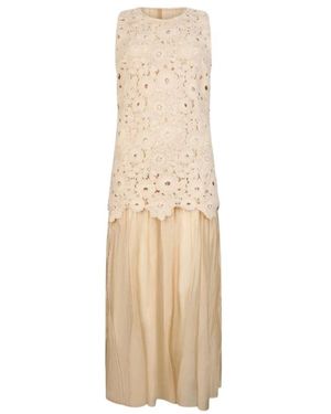Liu Jo Maxi Dresses - Natural