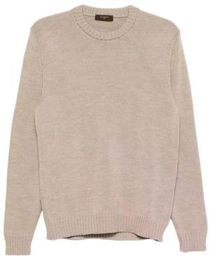 Zanone Giro Pullover - Natur