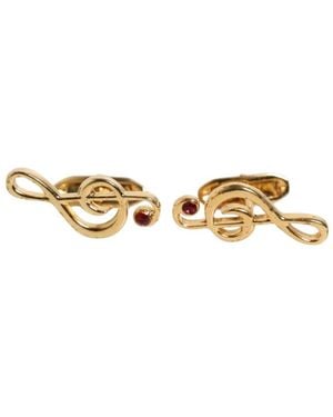 Dolce & Gabbana Cufflinks & Tie Clips - Metallic