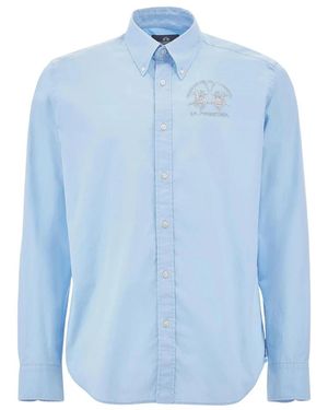 La Martina Casual Shirts - Blue