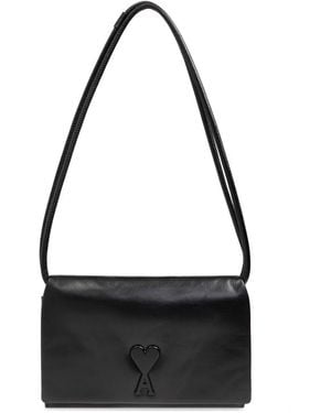 Ami Paris Schultertasche - Schwarz