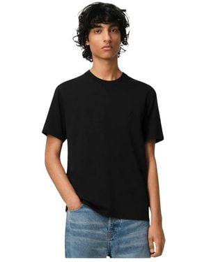 Ami Paris Tops ,Zwart ,T-Shirts