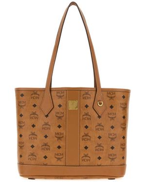 MCM Liz Vi Shopping Bag - Braun
