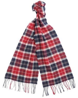 Barbour Winter Scarves - Red