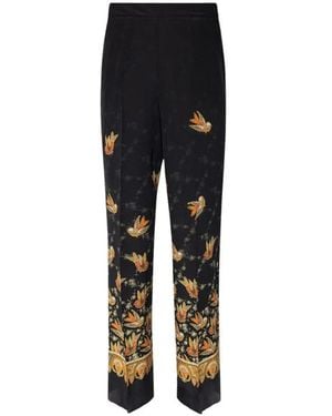 Etro Straight Trousers - Black