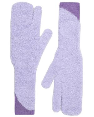 MM6 by Maison Margiela Gloves - Violet