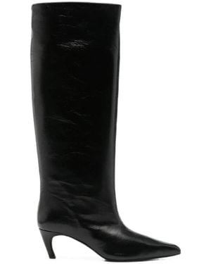 Poeve Heeled Boots - Black