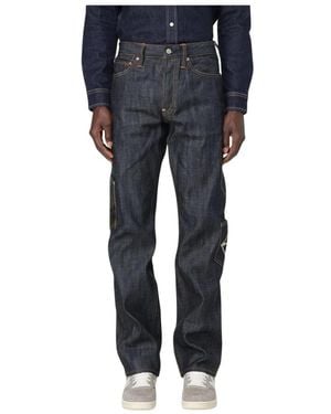 Evisu Slim-Fit Jeans - Blue