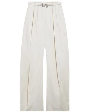 Sportmax Wide Trousers - White