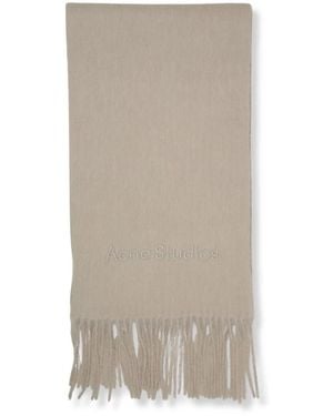 Acne Studios Winter Scarves - Brown