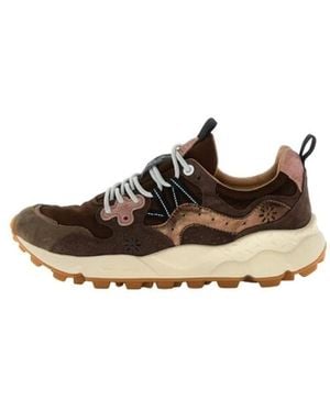 Flower Mountain Trainers - Brown
