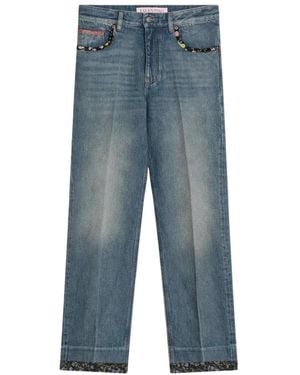 Valentino Garavani Straight Jeans - Blue