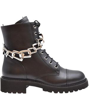 Giuseppe Zanotti Lace-Up Boots - Black