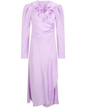 Philosophy Di Lorenzo Serafini Midi Dresses - Purple