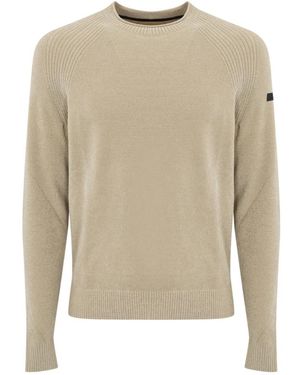Rrd Samt pullover langarm rippdetails - Natur
