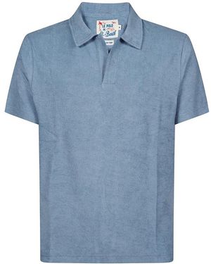 MC2 Saint Barth Polo Shirts - Blue