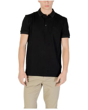 HUGO Elegantes Herren Polo-Shirt - Schwarz
