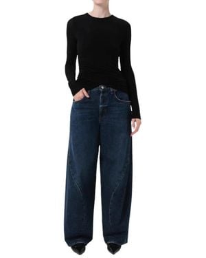 Agolde Wide Jeans - Nero