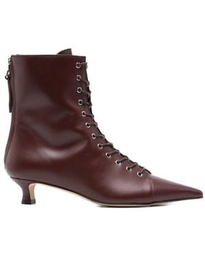 Aeyde Heeled Boots - Marron