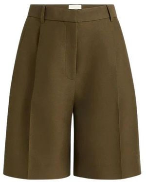 KHAITE Bermudas - Green