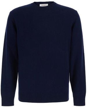 Kangra Round-Neck Knitwear - Blu