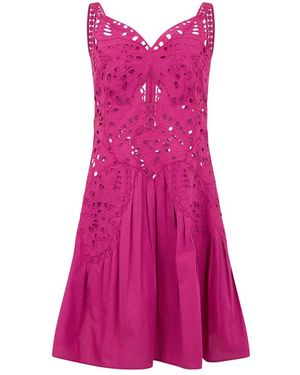 Alberta Ferretti Kleedjes ,Roze ,Kleedjes - Paars