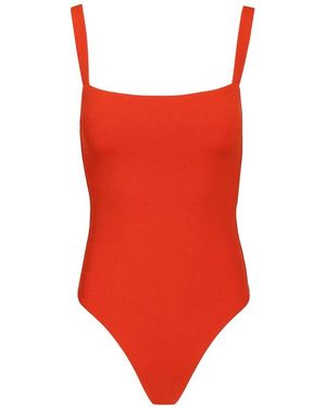 Matteau Zwart Halter Bikini - Rood
