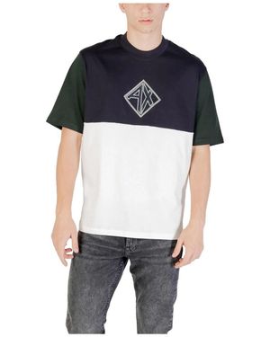 ARMANI EXCHANGE T-Shirts - Azul
