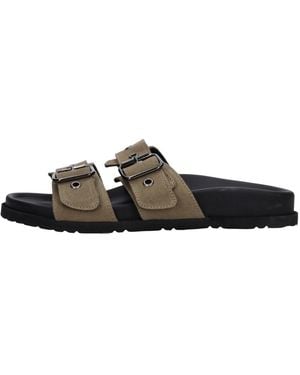 MSGM Sliders - Marrón