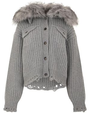 Blumarine Cardigans - Grey