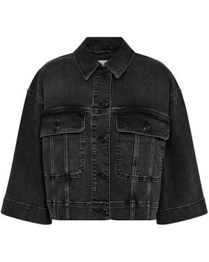 Mos Mosh Denim Jackets - Black
