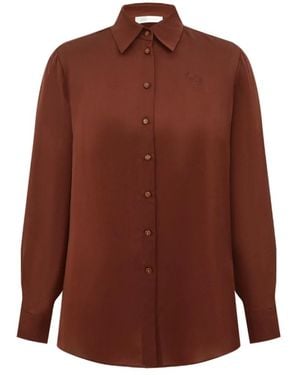 Zimmermann Shirts - Marron
