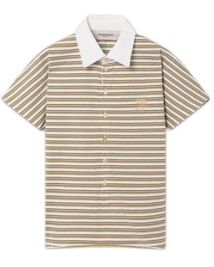 Golden Goose Polo Shirts - Natural