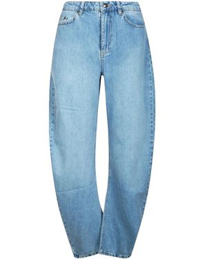 ROTATE BIRGER CHRISTENSEN Loose Fit Jeans - Blue