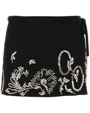 Dries Van Noten Short Skirts - Black