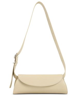 Jil Sander Sm Cannolo Handbag - Natur