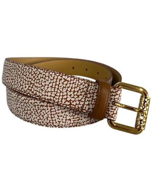 Borbonese Belts - Brown