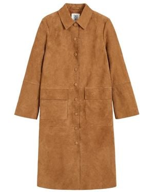 By Malene Birger Jannie Suede Coat - Braun