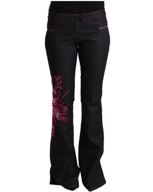 Exte Flared Jeans - Zwart