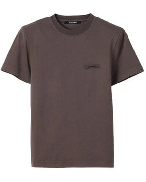 Jacquemus T-Shirts - Marrone