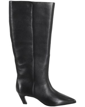 Ash Heeled Boots - Black